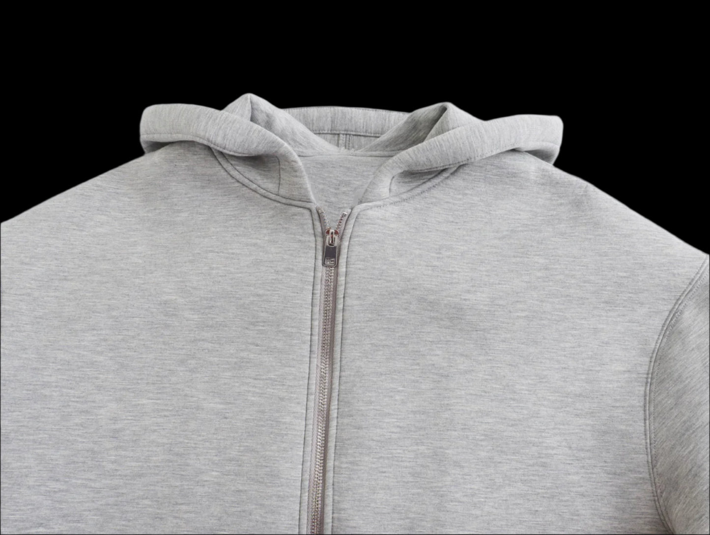 Casual Street Loose Zipper Hoodie