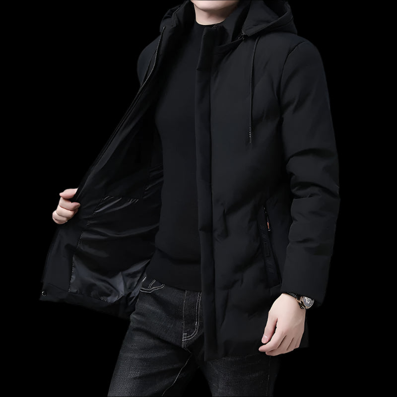 Men's Thicken Parkas Windbreaker Jacket