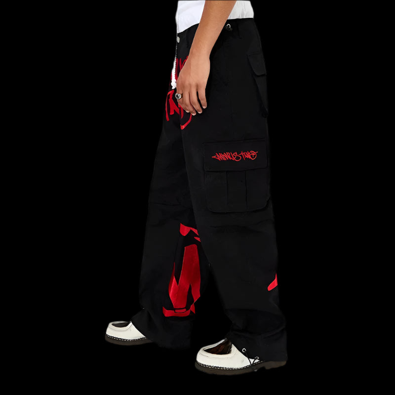 Two Y2K Fashion street Cargo Pants (Men, Women)