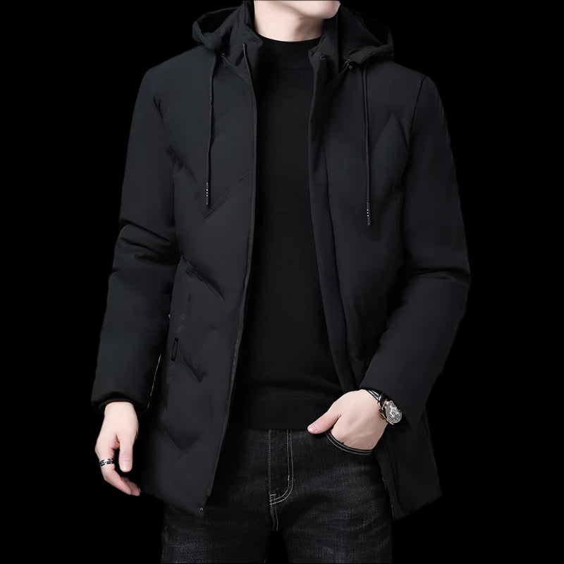 Men's Thicken Parkas Windbreaker Jacket