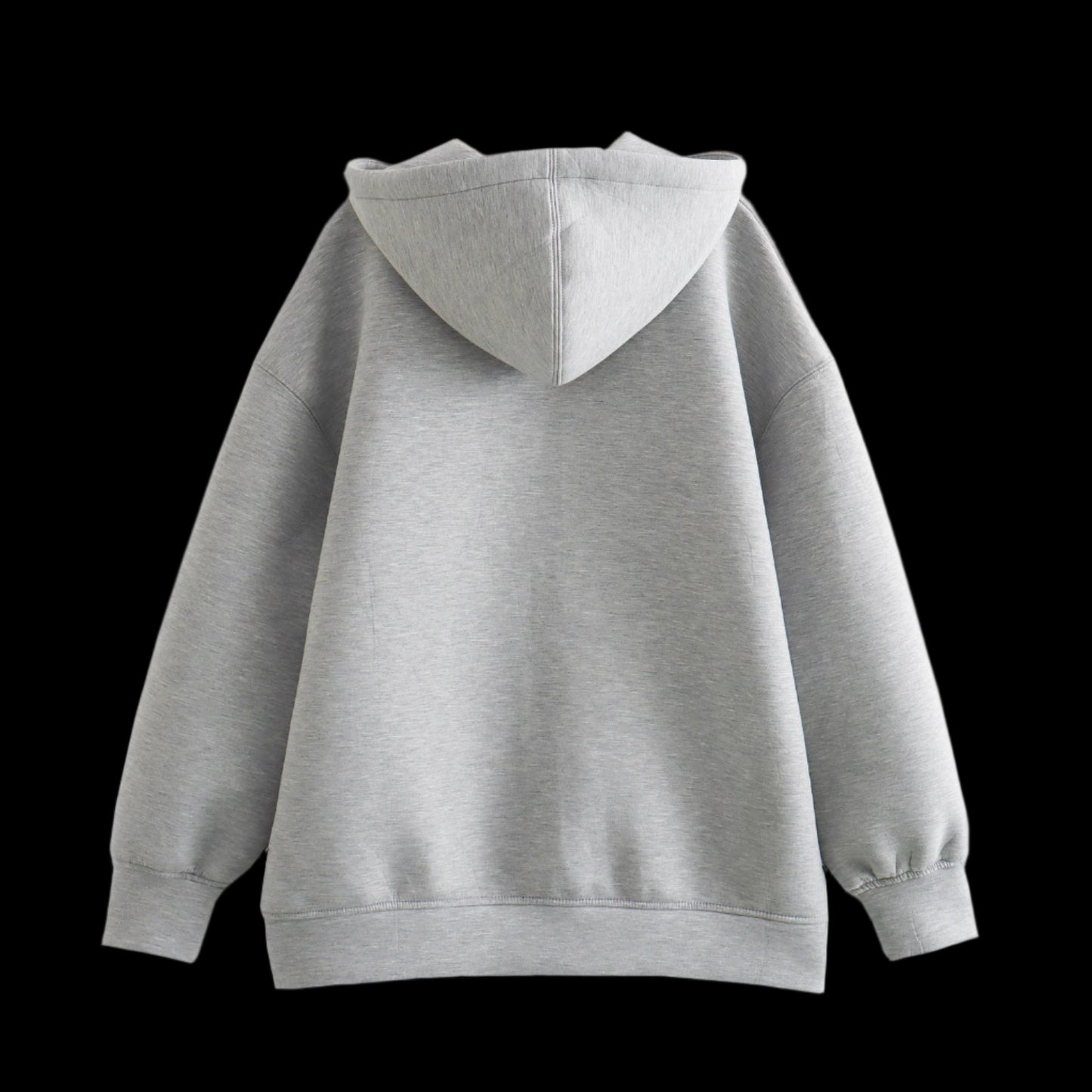 Casual Street Loose Zipper Hoodie